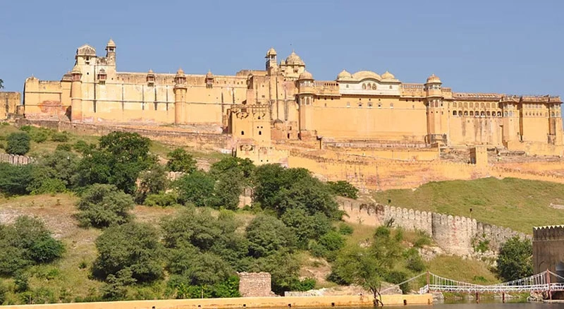Amer Fort in Jaipur